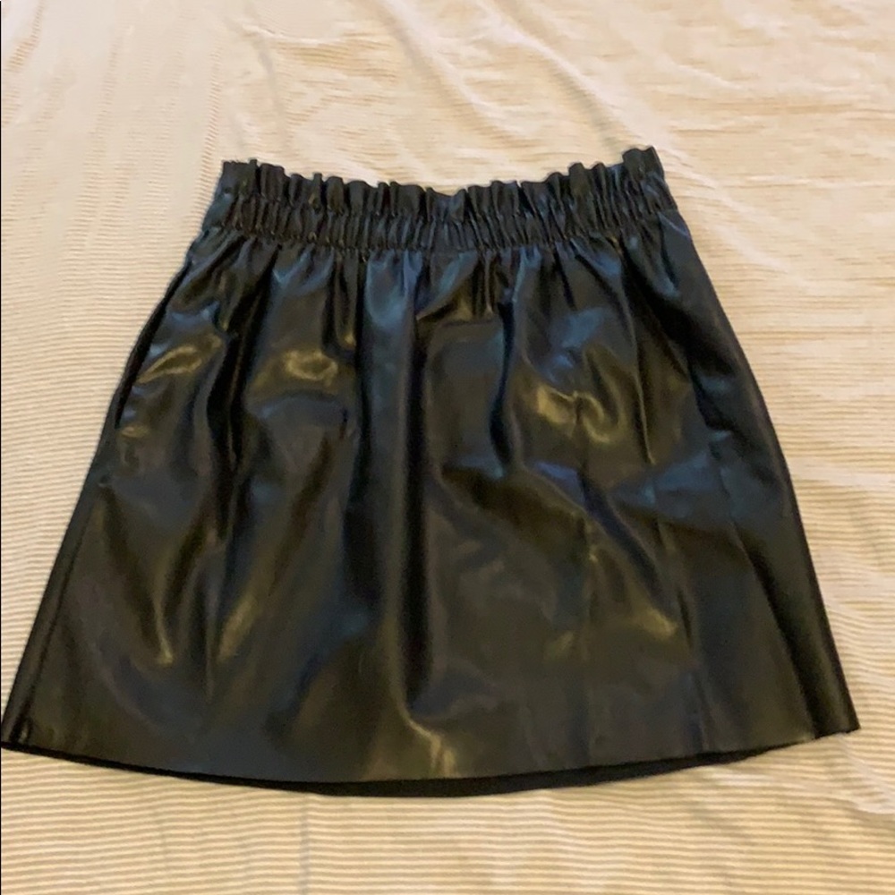 H&M Pleather skirt